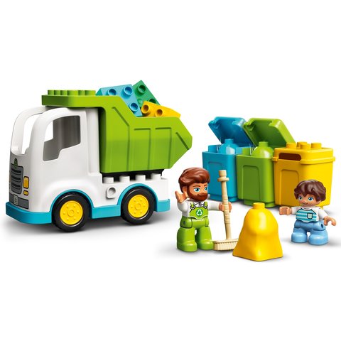 Конструктор LEGO DUPLO Сміттєвоз та сміттєпереробка (10945) Прев'ю 8