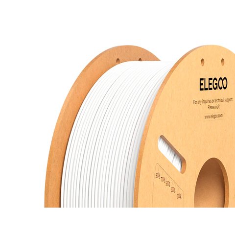 Філамент ELEGOO PLA+, білий (white), 1 кг Прев'ю 1