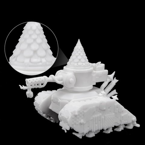 Фотополімерна смола для 3D-принтера ELEGOO ABS-подібна 3.0, White, 1 кг Прев'ю 2