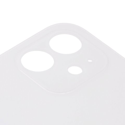 Задня панель корпуса для iPhone 12, біла, не потрібно знімати скло камери, Original (PRC), big hole Прев'ю 1