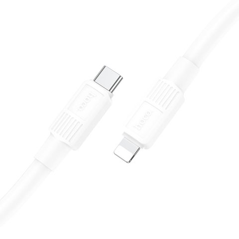 USB кабель Hoco X84, USB тип-C, Lightning, 100 см, 20 Вт, белый, #6931474770950 Превью 1