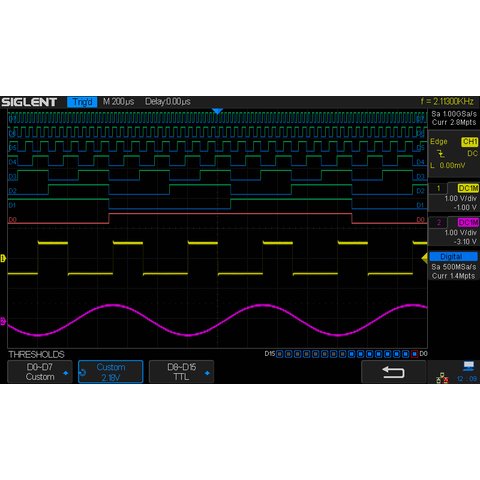 Super Phosphor Oscilloscope SIGLENT SDS2304X Preview 14
