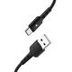 Cable USB Hoco X30, USB tipo-A, USB tipo C, 120 cm, 2 A, negro, #6957531091172 Vista previa  1