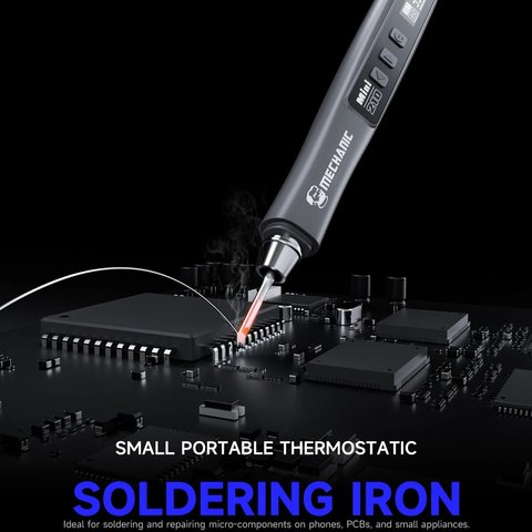 Soldering Iron Mechanic Mini210, (40 W, USB type-C, portable, PD) Preview 6