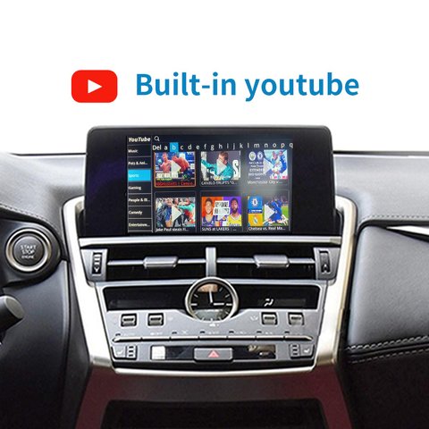 CarPlay for Lexus RX / NX / IS / ES / CT with Knob Preview 2