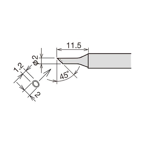 Soldering Iron Tip Goot RX-80HRT-2CD Preview 1
