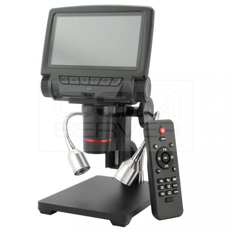 Digital USB Microscope with Monitor Andonstar ADSM301 GsmServer
