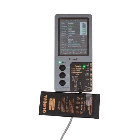 Batería Mechanic puede usarse con Apple iPhone 7, Li-Polymer, 3.8 V, 2200 mAh, mayor capacidad, original IC Vista previa  1