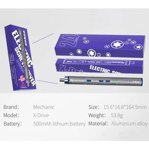 Destornillador eléctrico inalámbrico Mechanic X-Drive Vista previa  1