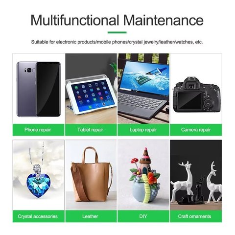 Adhesivos sellador RELIFE T7000, para pegar pantallas táctiles, LCD, 15 ml, negro Vista previa  2