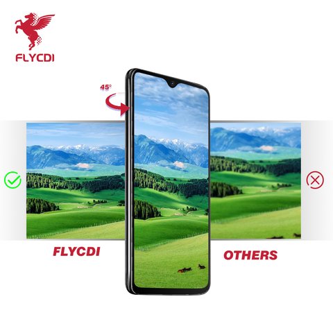 Pantalla LCD puede usarse con Samsung A125F Galaxy A12, negro, sin marco, FLYCDI, SM-A125_REV0.7 FPC6509-1 Vista previa  3