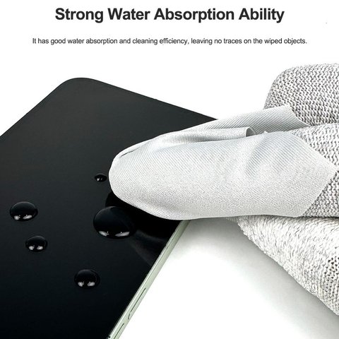 Toalla de microfibra RELIFE RL-045A, para eliminar polvo y huellas,  100 uds., 100*100 mm Vista previa  4