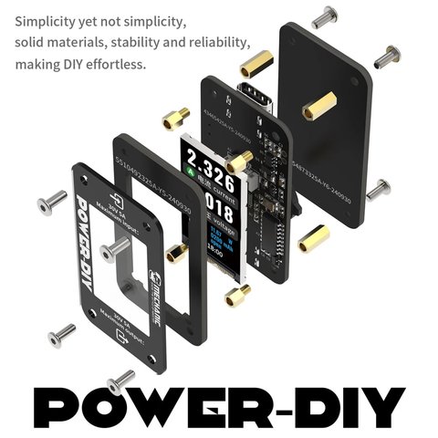 Probador USB Mechanic Power-DIY, XH2.54, USB tipo C, Lightning Vista previa  1
