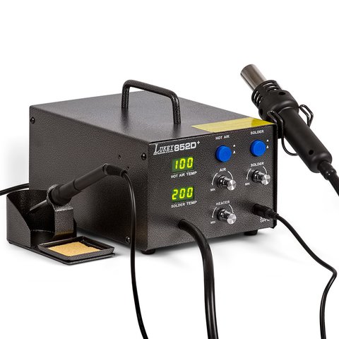 Термовоздушная паяльная станция Lukey 852D+ Превью 1