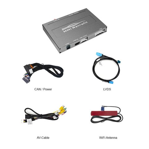 CarPlay для Audi A3 / A4 (B9) / A5 / Q2 / Q5 / Q7 MIB/MIB2 (дисплей 5.8"/7") Превью 1