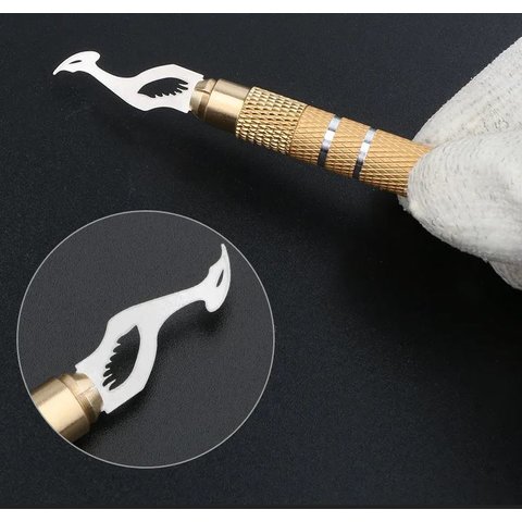 Набір скальпелів Mechanic iMax 9, для мікросхем, 20 in 1 Прев'ю 3