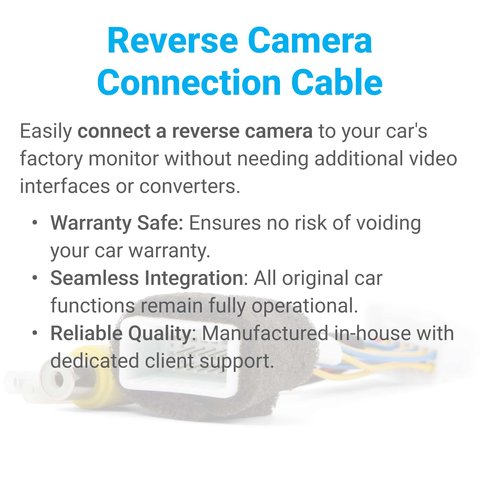 Задняя камера для Scion в комплекте с кабелем 28 пинов для подключения Превью 2