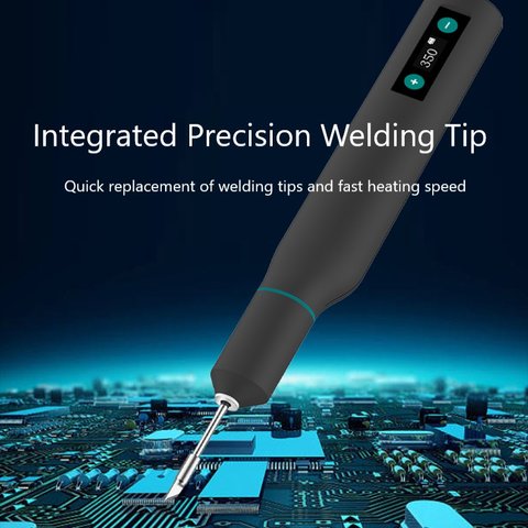 Паяльник Quick TS1, 10 Вт, 100-420°C, 2600 mAh, Type-C Прев'ю 4