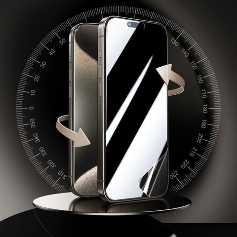 Гідрогелева плівка Sunshine SS-075FS, Anti-Peeping, 180 мм, 120 мм, 25 шт., 360° Прев'ю 2