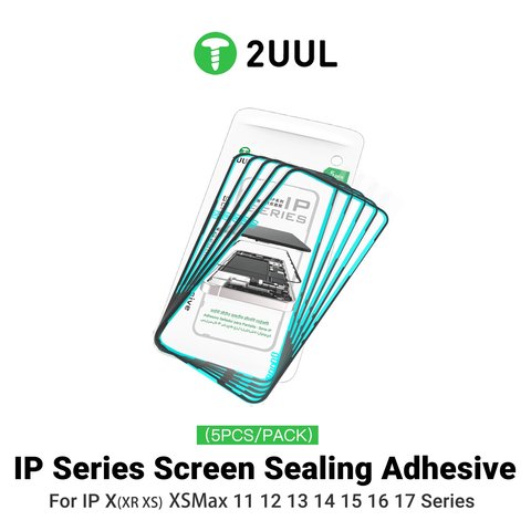Стикер дисплея 2UUL SA12 для Apple iPhone 12, iPhone 12 Pro, 5 шт., adhesive Превью 1