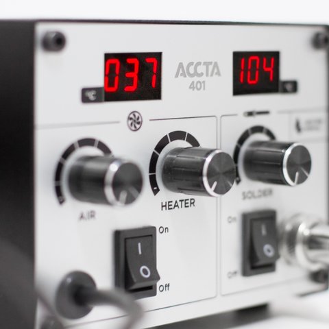 Термоповітряна паяльна станція Accta 401 - Перегляд 3