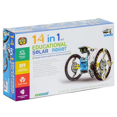 Робот 14 в 1 на солнечных батареях, STEM-конструктор CIC 21-615 Превью 13