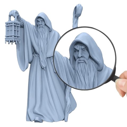 Фотополімерна смола для 3D-принтера ELEGOO Standard Resin V2.0 Grey, 1 кг Прев'ю 2