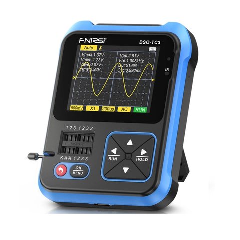Digital Oscilloscope + Transistor Tester + Signal Generator FNIRSI DSO-TC3 3-in-1 Preview 1